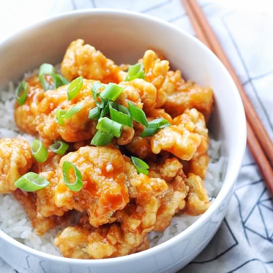 Sweet & Sour Crispy Chicken