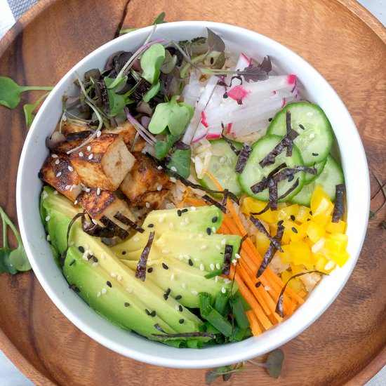 Vegan Sushi Bowl