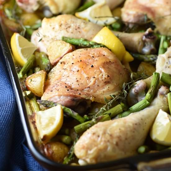 One Pan Roast Chicken