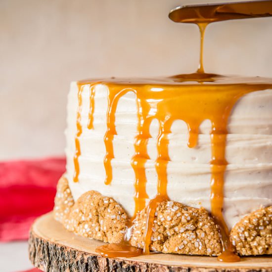 Bourbon Caramel Spice Cake