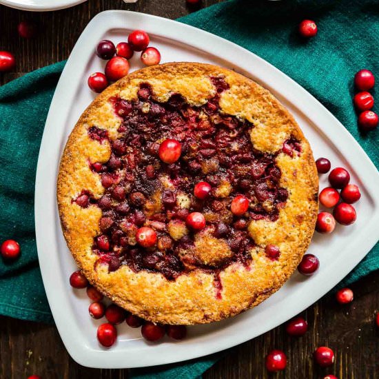 Orange Cranberry Torte