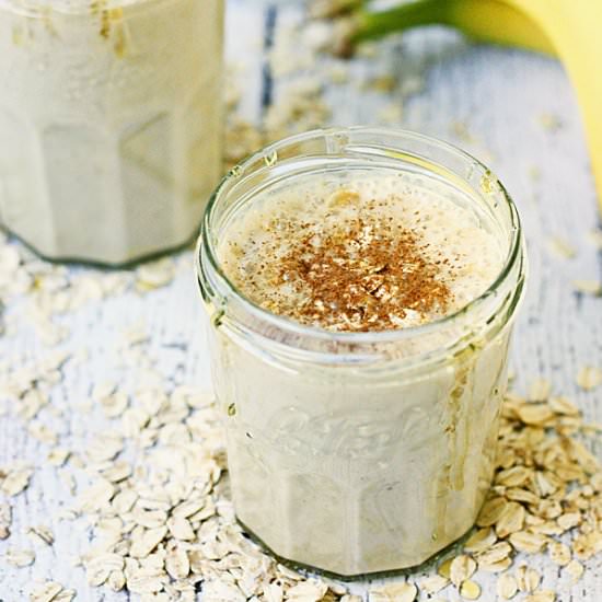 Oatmeal Peanut Butter Smoothie