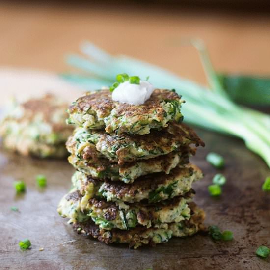 Gluten Free Zucchini Fritters