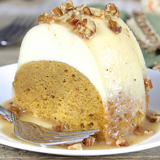 PUMPKIN FLAN CAKE