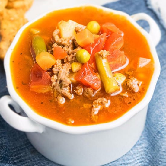 Easy Hamburger Soup
