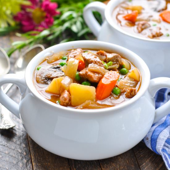 Farmhouse Slow Cooker Beef Stew