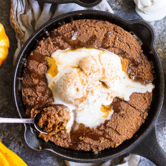 Pumpkin Snickerdoodle Skillet
