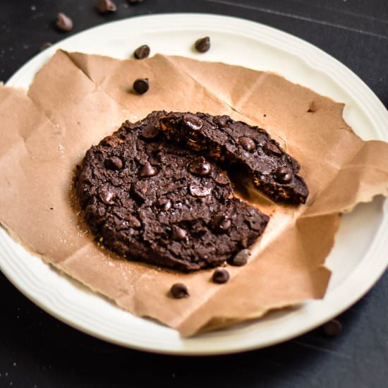 Healthy Double Chocolate Cookie