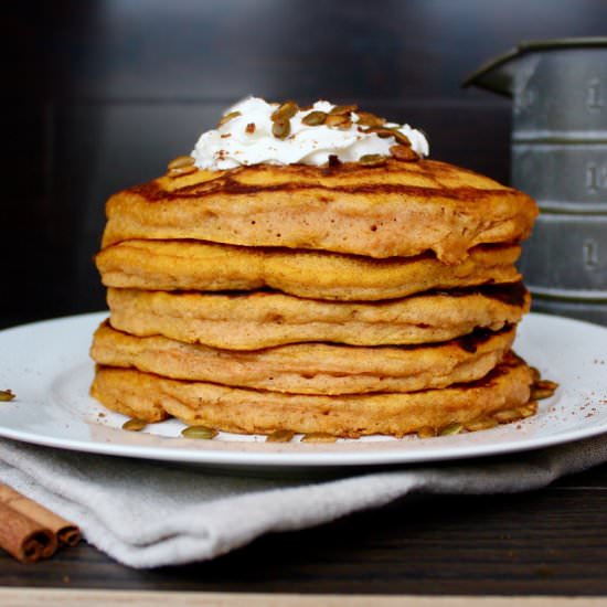 Pumpkin Spice Pancakes
