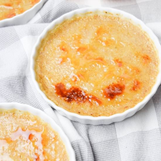 Pumpkin Spice Cream Brulee