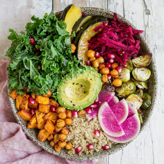 Fall Harvest Buddha Bowl