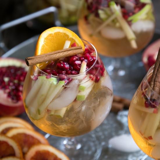 Autumn Rosé Sangria