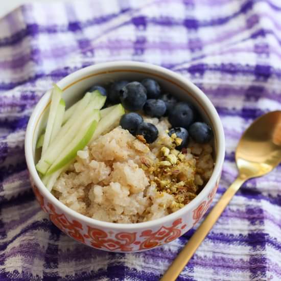 Slow Cooker Rice Pudding