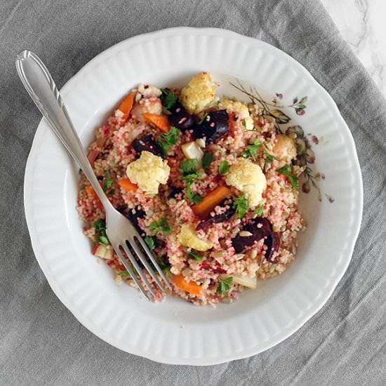 Couscous with Roasted Vegetables