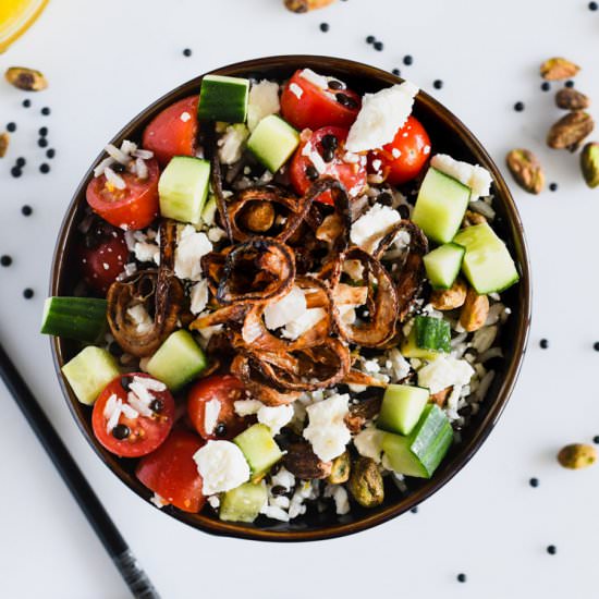 Beluga Lentil & Basmati Rice Salad