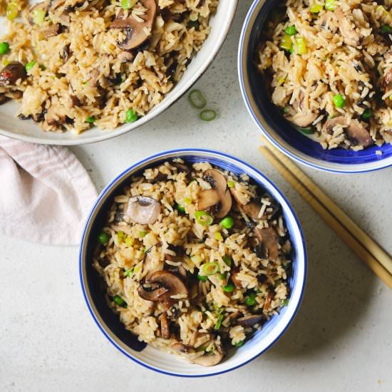 Mushroom Fried Rice