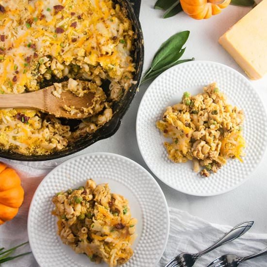 Pumpkin Mac and Cheese