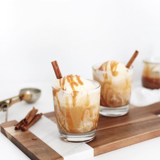 Apple Cider Floats