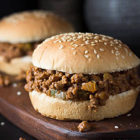 Homemade Sloppy Joes