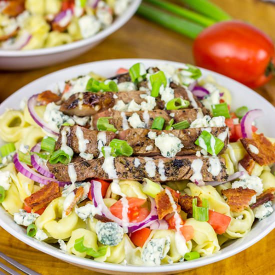 Tortellini with Steak & Blue Cheese