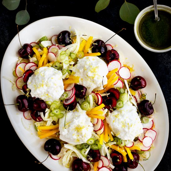 Cherry Burrata Salad