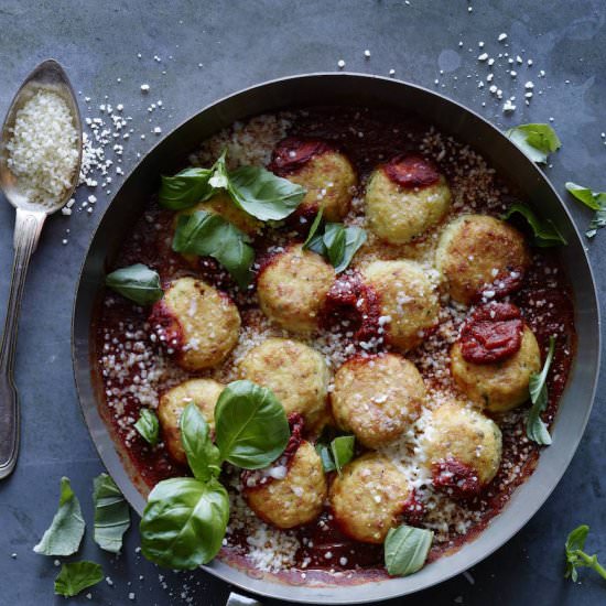 Chicken Parmesan Meatballs