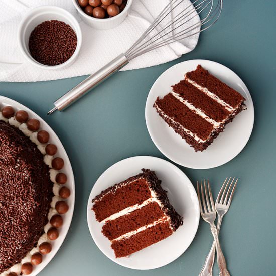 Chocolate Chiffon Cake