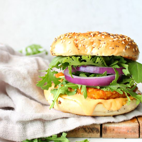 Hash Brown Breakfast Bagel