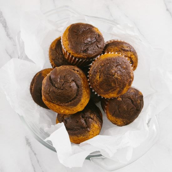 Pumpkin Chocolate Muffins