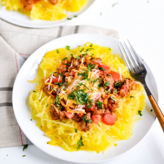 Low-Carb Instant Pot Taco Spaghetti