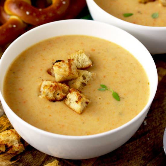 Cheddar Ale Soup