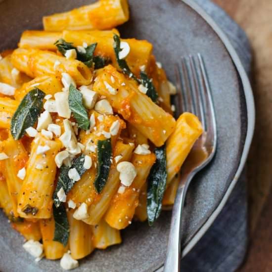 Vegan Pumpkin Pasta