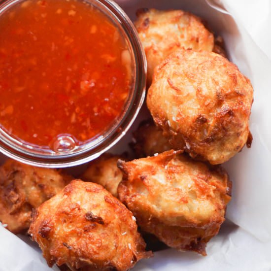 Taro Fritters