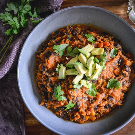 Sweet Potato Chili