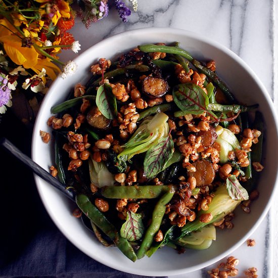 Spicy Chili Glazed Vegetables