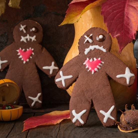 Halloween Zombie Cookies