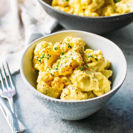 Easy Cauliflower Mac and Cheese
