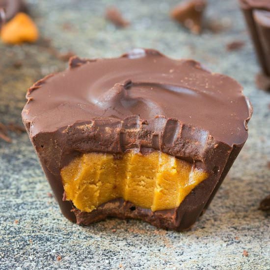 Low Carb Pumpkin Pie Fudge Cups