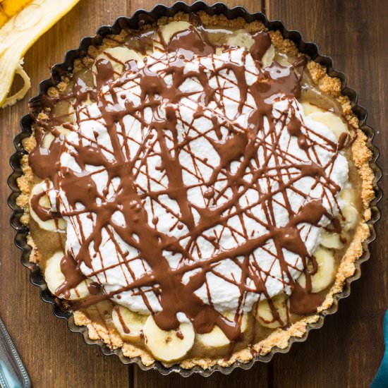 Paleo Vegan Banoffee Pie