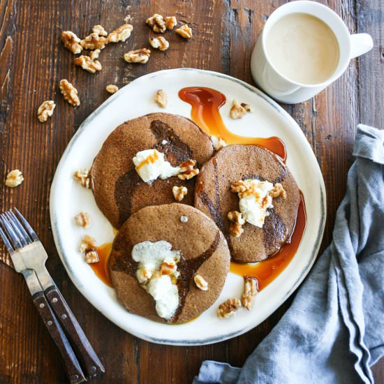 Mocha Pancakes