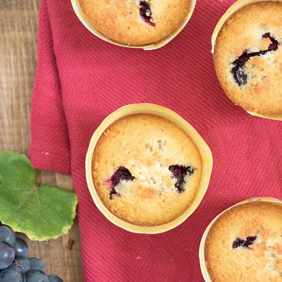 Grape & Olive Oil Muffin