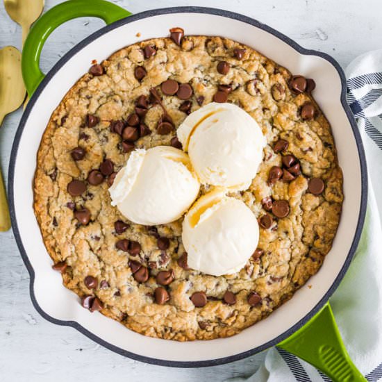 Chocolate Chip Cookie Skillet