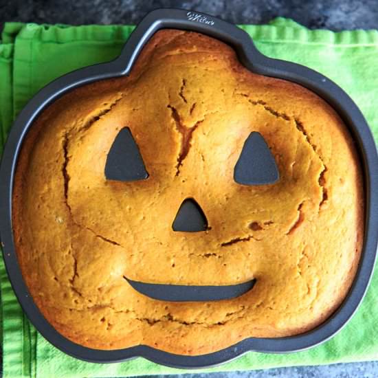 Pumpkin Cake + Pumpkin Cream Cheese