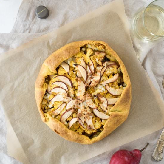 Curried Vegetable Galette