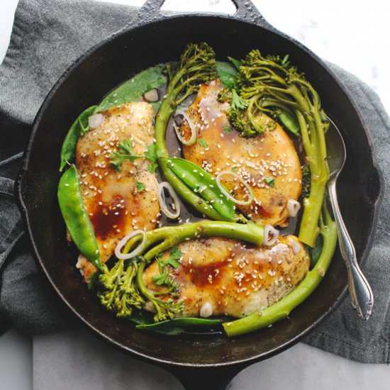 Sesame Honey Glazed Chicken