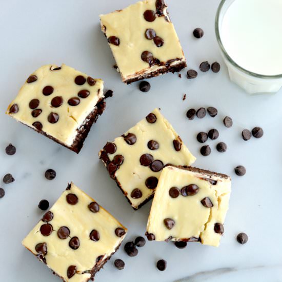 Cheesecake Brownie Bars
