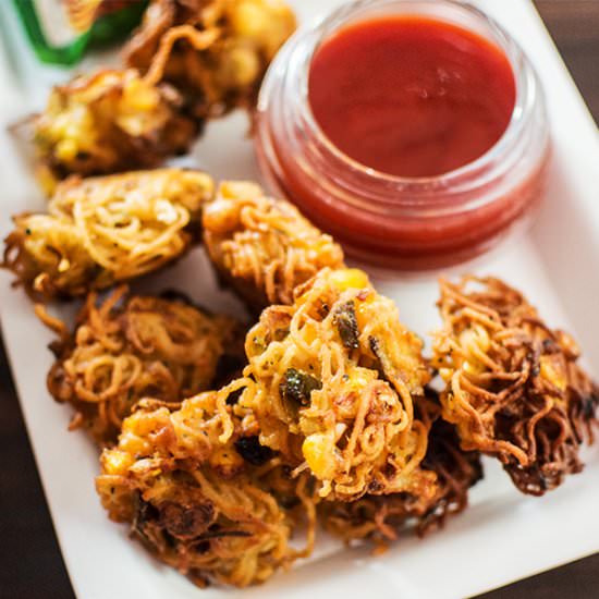 Instant Noodles Fritters