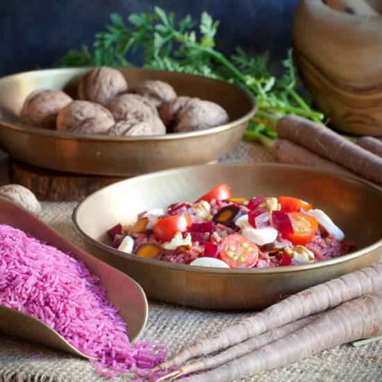 PINK RICE SALAD