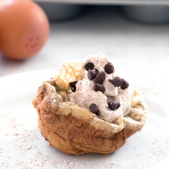 Mini Chocolate Chip German Pancakes
