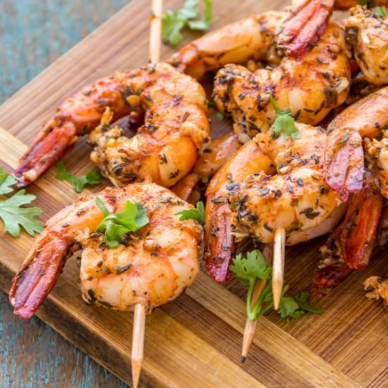 Chili Lime Grilled Shrimp